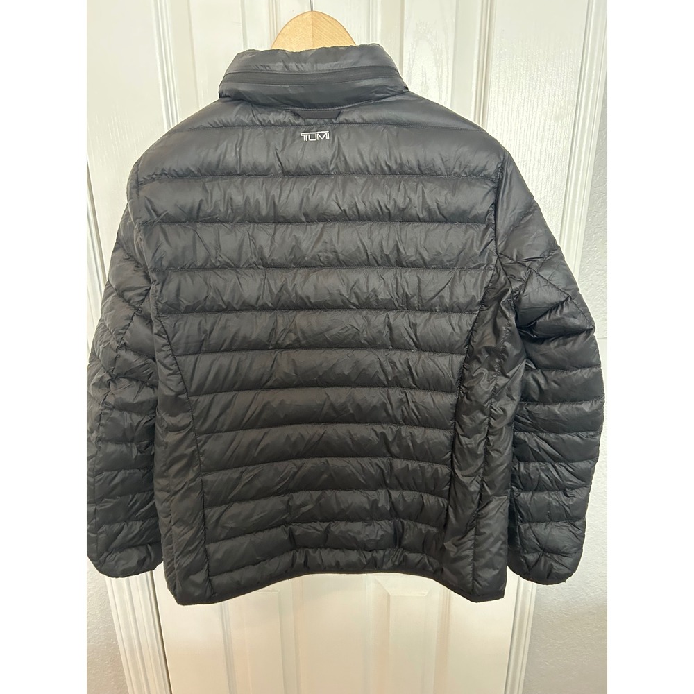 Tumi Black Packable Down Puffer Jacket Women Full… - image 6